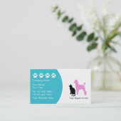 Stijlvolle Visitekaartjes voor computergebruik (Staand voorkant)