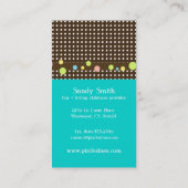 Stijlvolle visitekaartjes voor kinderopvang (Achterkant)