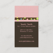 Stijlvolle visitekaartjes voor kinderopvang (Achterkant)