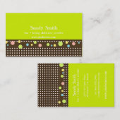 Stijlvolle visitekaartjes voor kinderopvang (Voorkant / Achterkant)