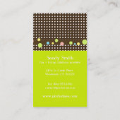 Stijlvolle visitekaartjes voor kinderopvang (Achterkant)