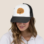 Stijlvolle vlam - Licht Oranje Trucker Pet (In situ)