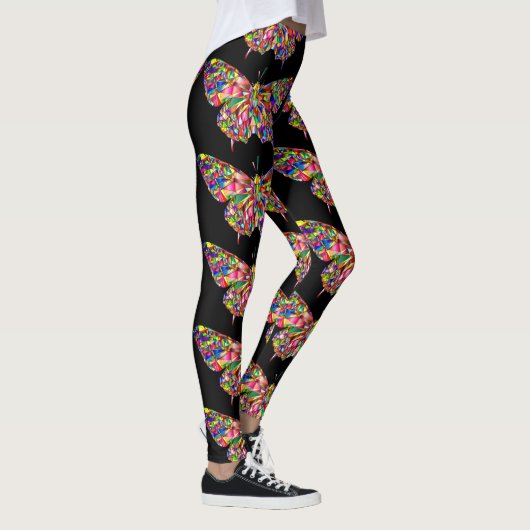Stijlvolle vlinder leggings (Rechts)