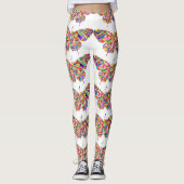 Stijlvolle  vlinder leggings (Voorkant)