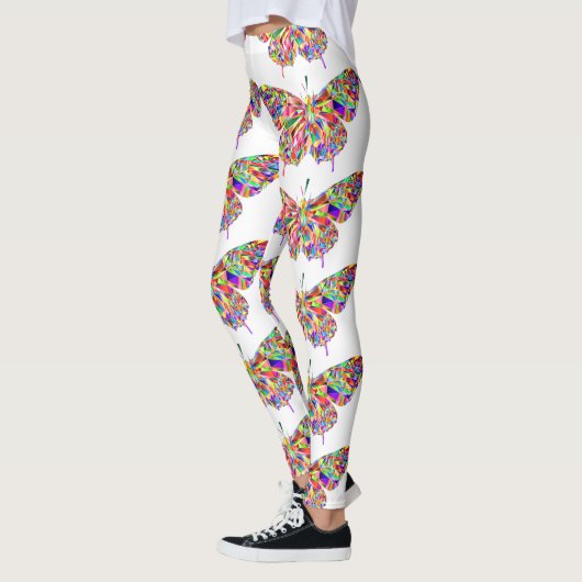 Stijlvolle  vlinder leggings (Links)