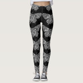 Stijlvolle  vlinder leggings (Voorkant)