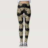 Stijlvolle  vlinder leggings (Voorkant)