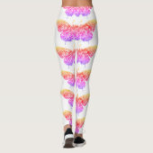 Stijlvolle  vlinder leggings (Achterkant)