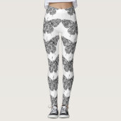 Stijlvolle  vlinder leggings (Voorkant)