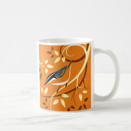 Stijlvolle vogelkunst - Nul Koffiemok