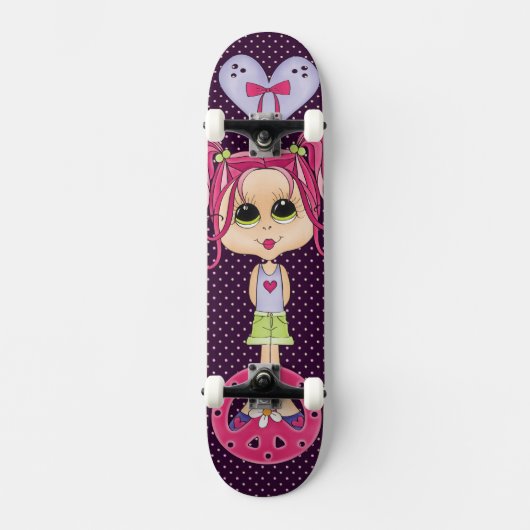 Stijlvolle vredes-bord#7 persoonlijk skateboard (Voorkant)