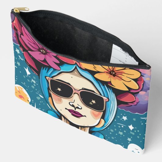 stijlvolle vrouw etui (Open)