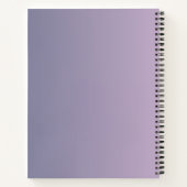 Stijlvolle vrouw met een Pet Notitieboek (Achterkant)