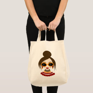 Stijlvolle vrouw tote bag
