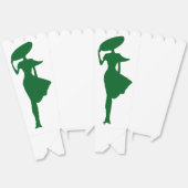 Stijlvolle vrouw Vector Grafische voorkeur Boxen Bedankdoosjes (Ongevouwen)