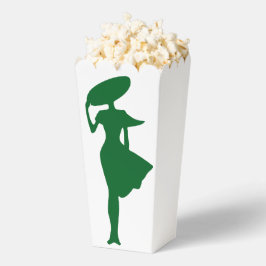 Stijlvolle vrouw Vector Grafische voorkeur Boxen Bedankdoosjes