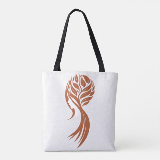 Stijlvolle vrouwen schouder Canvas tas (Achterkant)