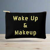 Stijlvolle Wake Up & Make-up Quote Vrouwelijke Tre Etui