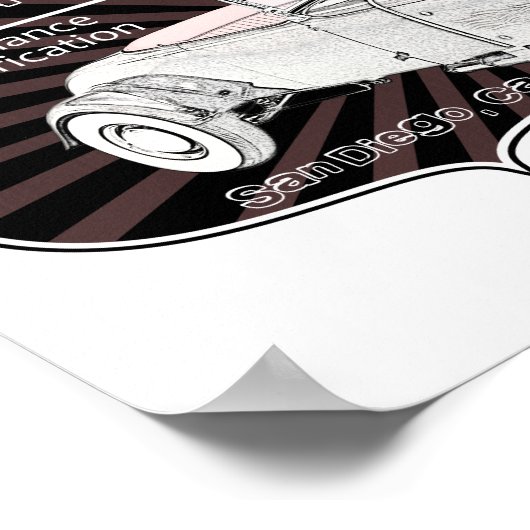  stijlvolle, warme draagtas poster (Hoek)