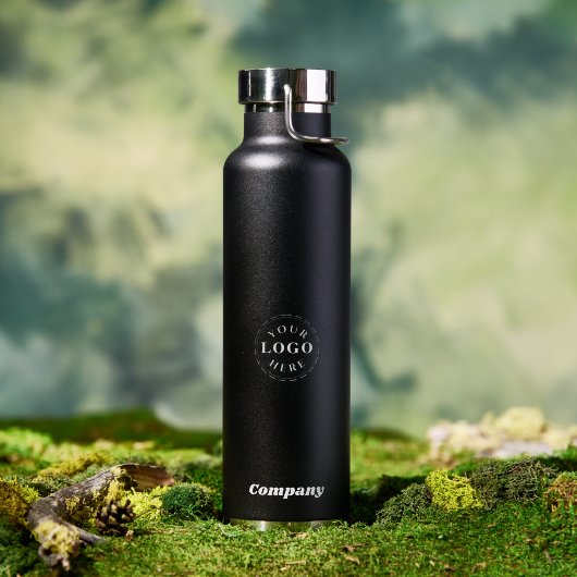 Stijlvolle waterfles met aangepaste Logo en zaken (Buiten (Gedraaid)  )