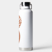 Stijlvolle waterfles voor vrouwen (Achterkant)