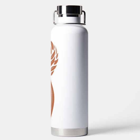 Stijlvolle waterfles voor vrouwen (Achterkant)