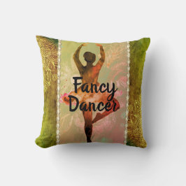 Stijlvolle Waterverf Ballerina Fancy danser Kussen