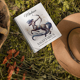 Stijlvolle Waterverf Boogschutter Custom Journal Notitieboek