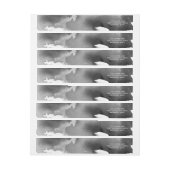 STIJLVOLLE WATERVERF chic grijs mono inkt adres (Vel)