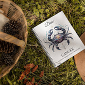 Stijlvolle Waterverf Kanker Custom Journal Notitieboek