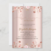 Stijlvolle Waterverf Meadow Baby in Bloom Kaart (Voorkant)