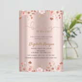 Stijlvolle Waterverf Meadow Baby in Bloom Kaart (Staand voorkant)