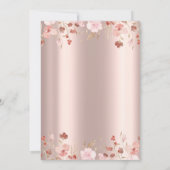 Stijlvolle Waterverf Meadow Baby in Bloom Kaart (Achterkant)