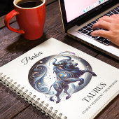 Stijlvolle Waterverf Taurus Custom Journal Notitieboek