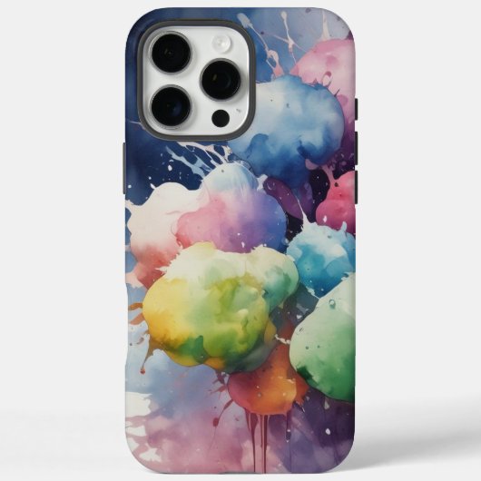 Stijlvolle Waterverf - Voeg een vleugje kleur toe Case-Mate iPhone Case (Achterkant)
