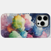 Stijlvolle Waterverf - Voeg een vleugje kleur toe Case-Mate iPhone Case (Achterkant (horizontaal))