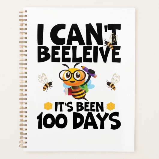 Stijlvolle  weekplanner 100 dagen planner (Voorkant)