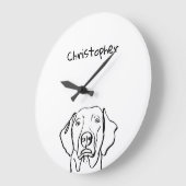Stijlvolle Weimaraner: Jouw tekst, uw stijl Grote Klok (Hoek)
