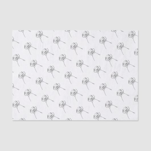 Stijlvolle Weimaraner: Jouw tekst, uw stijl Tissuepapier (Voorkant)