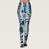 Stijlvolle wervelende Leggings van Joya Eve (Achterkant)