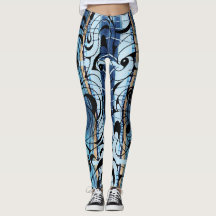 Stijlvolle wervelende Leggings van Joya Eve