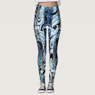 Stijlvolle wervelende Leggings van Joya Eve