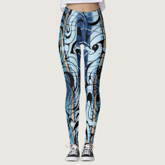 Stijlvolle wervelende Leggings van Joya Eve