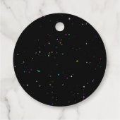 Stijlvolle wijn met mousserende wijn Dank u Bedankjes Labels (Achterkant)