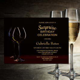 Stijlvolle windenergie verrassingsfeest kaart