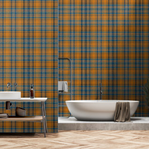 Stijlvolle Winter Plaid Tartan Behang