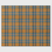Stijlvolle Winter Plaid Tartan Cadeaupapier (Vlak)