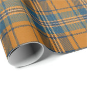Stijlvolle Winter Plaid Tartan Cadeaupapier (Rol Hoek)