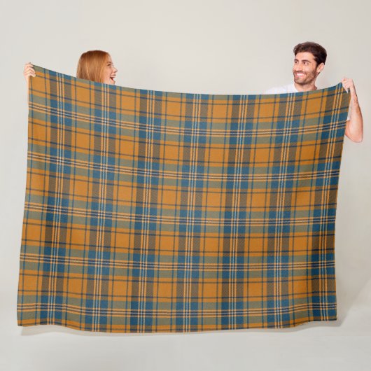 Stijlvolle Winter Plaid Tartan Fleece Deken (In situ)