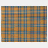 Stijlvolle Winter Plaid Tartan Fleece Deken (Voorkant (Horizontaal))